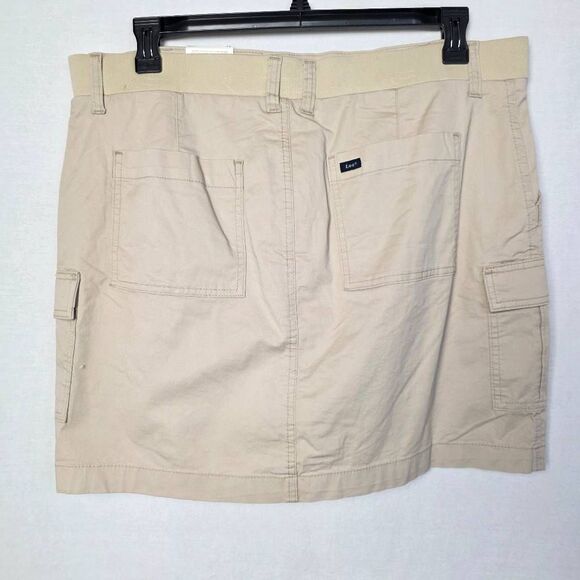 Lee Oxford Tan Skort Mid Rise Size 18M NWT - Picture 3 of 6